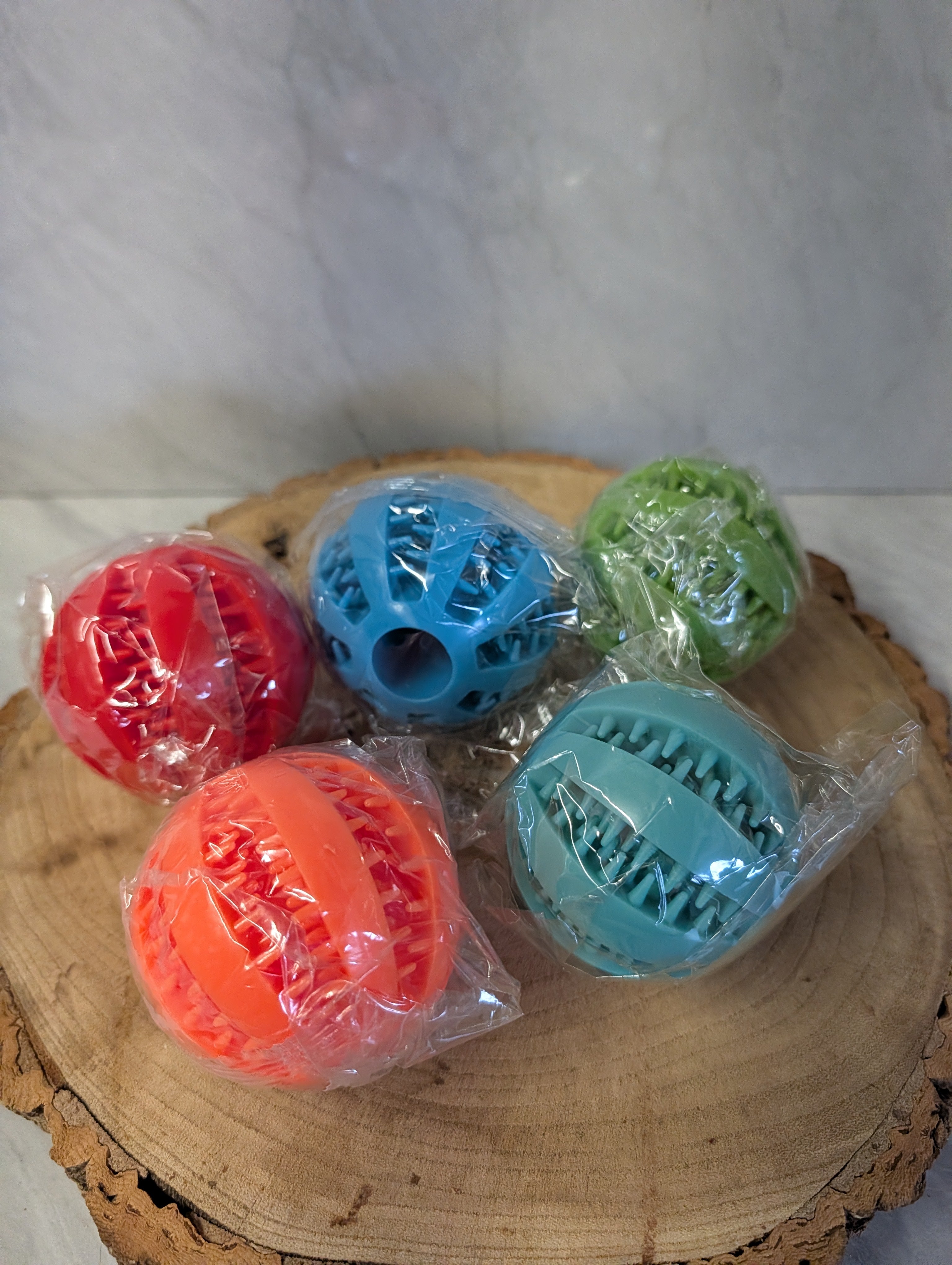 Rubber Interactive Treat / Dental Ball