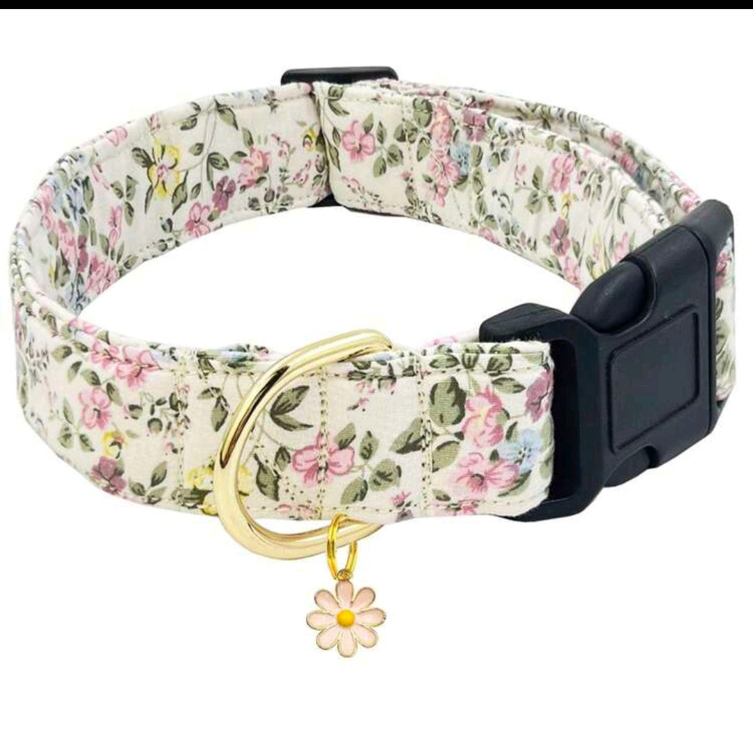 Floral Dog Collar